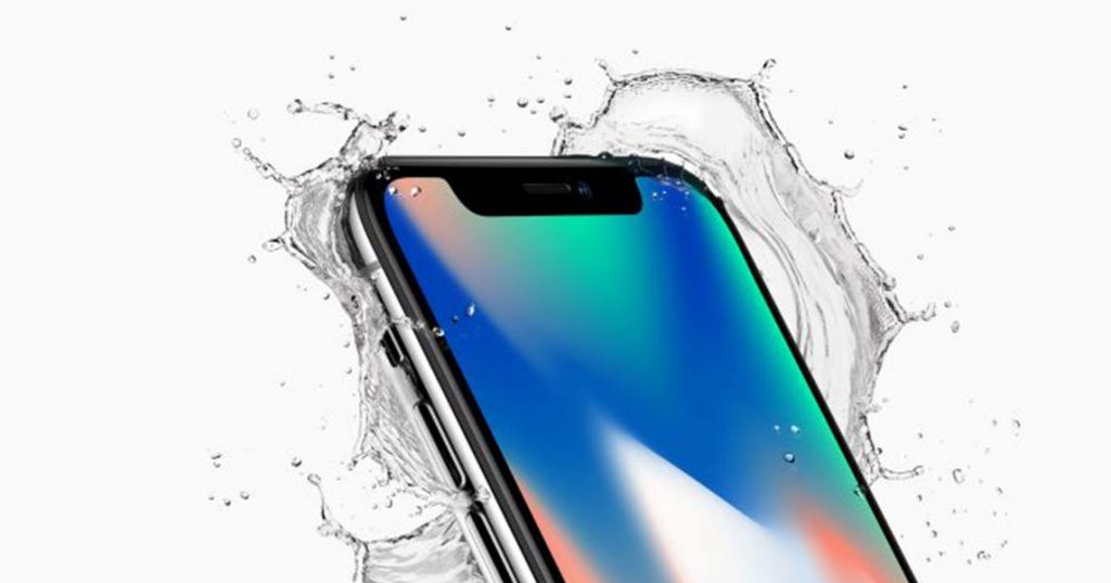 iphone x water